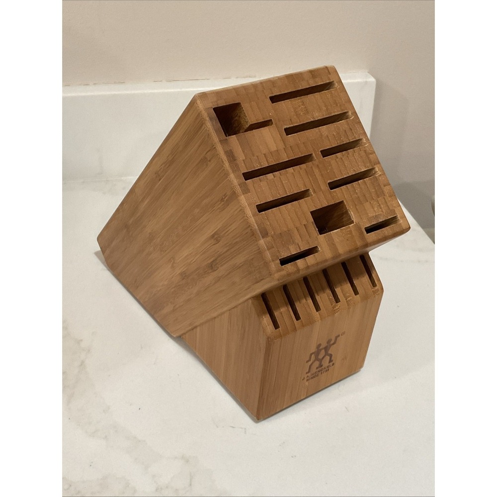 JA Henckels International Knife Block 16 Slot Wooden Knife Holder 35100-C-962